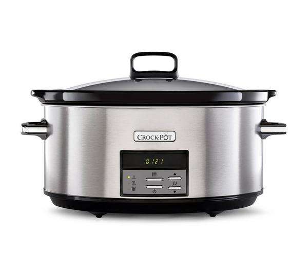 CROCK-POT CSC063 Slow Cooker - Stainless Steel £59.99 @ Currys