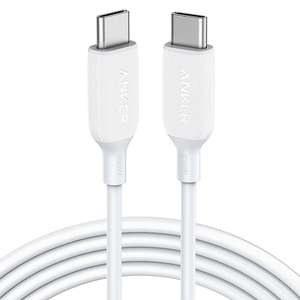 Anker Powerline III 6ft USB C to USB C Charger Cable / 100W - £7.99 Using Coupon Sold By AnkerDirect / Dispatched by Amazon