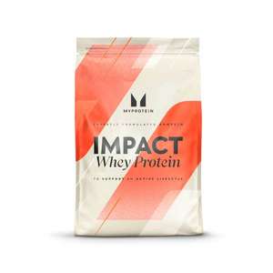1KG Impact Whey Protein Powder- Multiple Flavours - w/Code