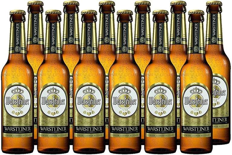 Warsteiner Beer 12 X 330ml for £10.80 Free Click & Collect @ Majetic