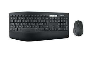 Logitech MK850 Wireless Keyboard and Mouse Combo, 2.4GHz Wireless and Bluetooth, Curved Keyframe & Wireless Mouse
