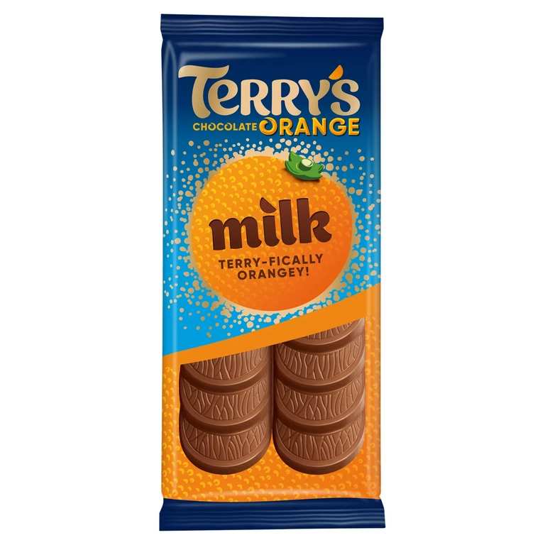 Terry's Chocolate Orange 90g / Mint 90g Bars