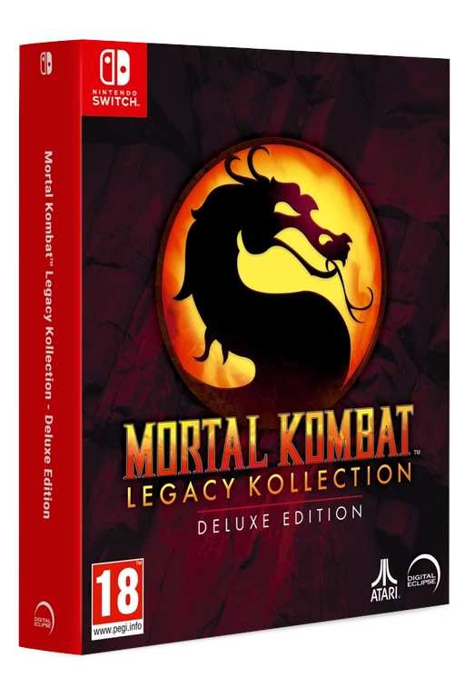 Mortal Kombat: Legacy Kollection Deluxe Edition (Includes Steelbook) (Nintendo Switch) - Free Click & Collect