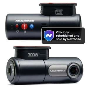Nextbase 300W Mini Dash Cam Full 1080p/30fps HD 140° 6G Lens, Inbuilt WiFi (Refurbished-Pristine, Like New) - W/Code | Sold by Nextbase