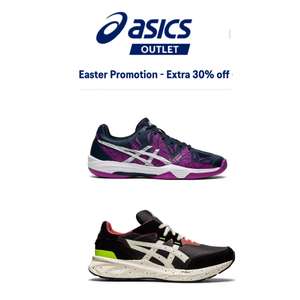 Extra 30% on ASICS Outlet for Easter (no code needed) + Free delivery if you subscribe to the newsletter - @ asics