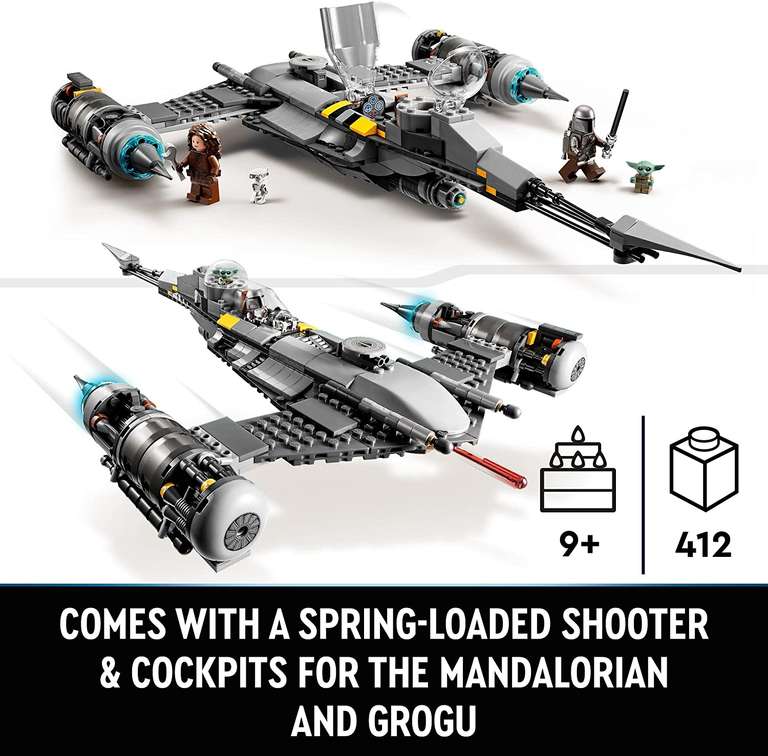 LEGO Star Wars 75325 The Mandalorian's N-1 Starfighter £36.18 Delivered @ Hamleys