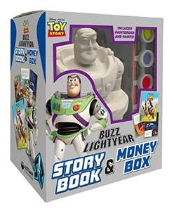Disney Pixar Toy Story Buzz Lightyear: Story Book & Money Box - £5 @ Amazon