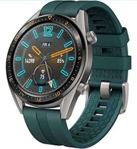 Huawei Watch GT Smart Watch with Built-in GPS, GLONASS, Galileo Black / Green Strap - Used Grade B - £33.95 Delivered @ CeX