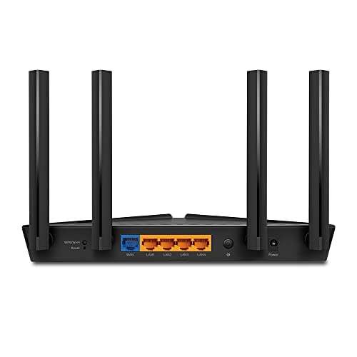 TP-Link Next-Gen Wi-Fi 6 AX3000 Mbps Gigabit Dual Band Wireless Router, OneMesh Supported, Dual-Core CPU £69.99 Sold by Amazon