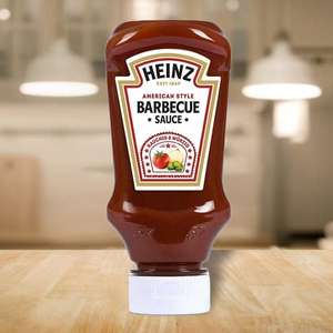 Heinz American Style Barbecue Sauce 220ml Squeezy Bottle (BBD 01/08/23) 1p (Minimum Orders £20) @ Discount Dragon