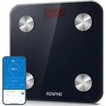 RENPHO Digital Body Scales with App Bluetooth Weighing Scales Body Composition Analyzer for Weight Loss, BMI, Muscle Mass Track