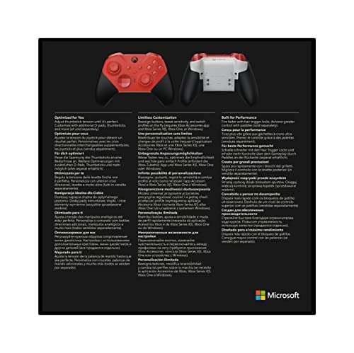 Xbox Elite Wireless Controller Series 2 – Core Edition (Red)