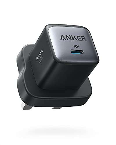 USB C Charger, Anker Nano II 30W Fast Charger Adapter - £17.99 - Sold by Anker Direct UK / Fulfilled by Amazon