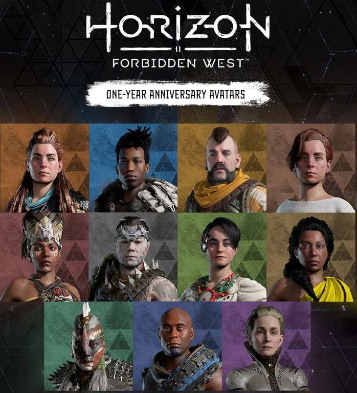 Horizon Forbidden West Anniversary PSN Avatars with code @ Playstation Store