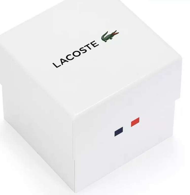 Lacoste Tiebreaker Men's Black Silicone Strap Watch £99.99 + free collection @ Argos