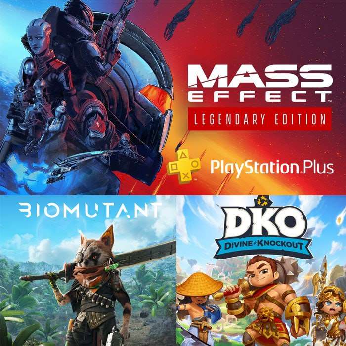 PS Plus Essential Games (December 2022) - Mass Effect Legendary Edition, Biomutant, Divine Knockout: Founder’s Edition (PS5 / PS4)