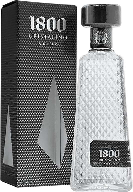 1800 Cristalino Anejo Tequila including Gift Box 35% ABV 70cl £37.60 @ Amazon