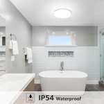 Lepro Bathroom Light, 15W 1500lm Ceiling Lights, 100W Equivalent, Waterproof IP54/ 24W for £25.49 - Sold by Lepro UK