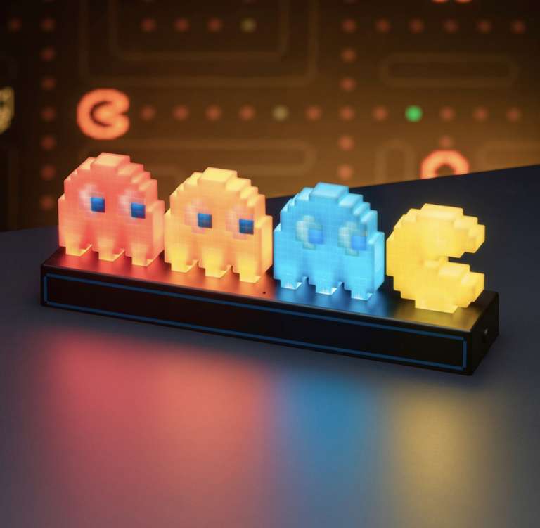 Super Mario Bros Icons Light or Pac-Man now £14.99 free click and collect at Smyths