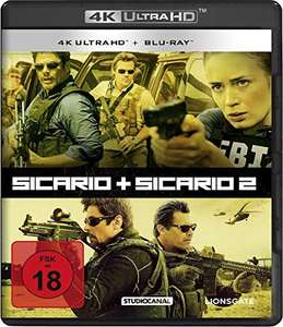 Sicario / Sicario 2: Soldado - 2 Movie Collection {4K UHD + Blu-Ray} £20.87 at Amazon Spain