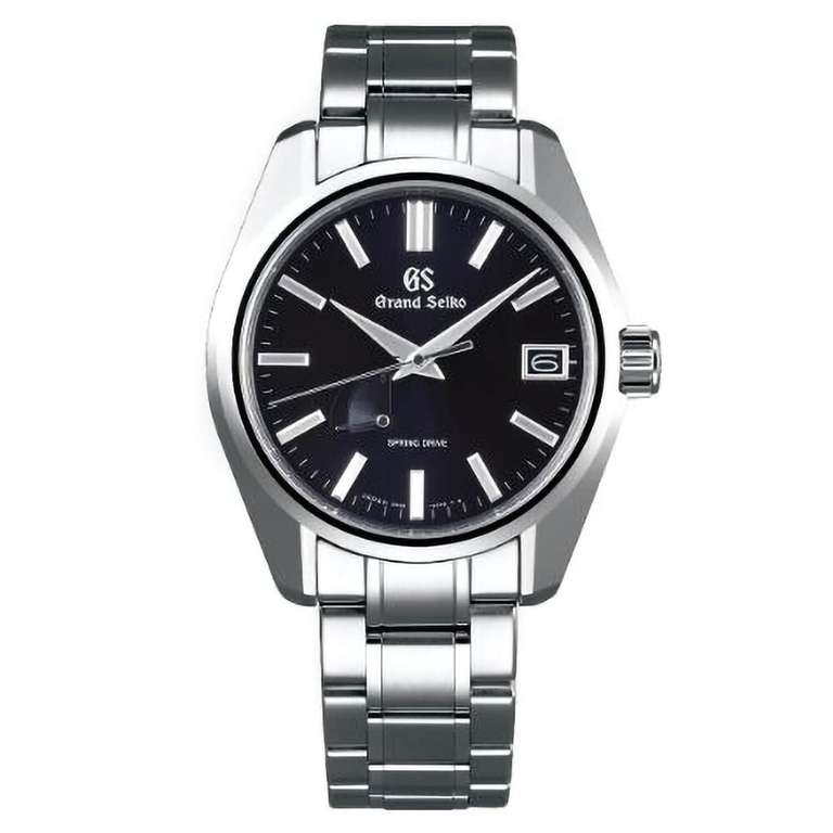 Grand Seiko Heritage Spring Drive Black Dial Stainless Steel Watch £3760 @ Fraser Hart