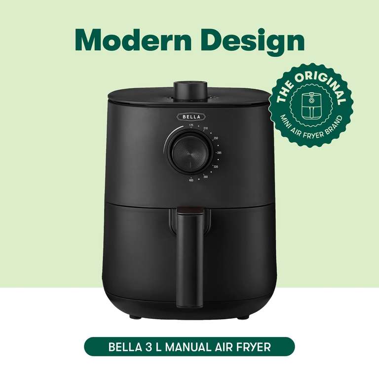 Bella 2.7L Manual Air Fryer Oven - with voucher