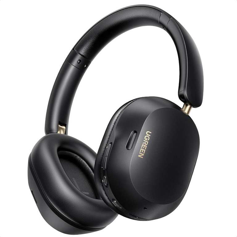 UGREEN Max5c Hybrid Active Noise Cancelling (ANC) Bluetooth Headphones - Black - Sold by UGREEN GROUP LIMITED UK FBA