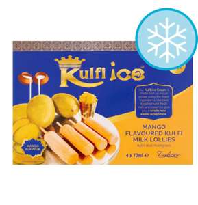Kulfi Ice Mango Kulfi Ice Cream 4S 280ML Clubcard Price