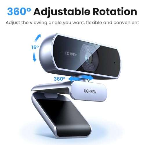 UGREEN USB, FHD 1080P/30fps Webcam with Mic w.code sold by UGREEN GROUP LIMITED UK