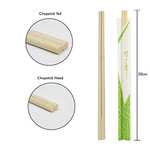 Bamboo Chopsticks Genroku 20cm - 40 Pairs | Sustainable Bamboo | Individually Wrapped |Japanese Hashi | Ohashi £1.50 @ Amazon