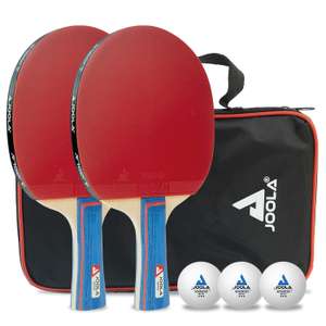 Joola Table Tennis Set - 2 Rackets, Case, x3 Balls