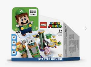 Lego Super Mario - Mario 71360 and Luigi 71387 Starter Set £20 Each (+£5 Delivery) @ Selfridges