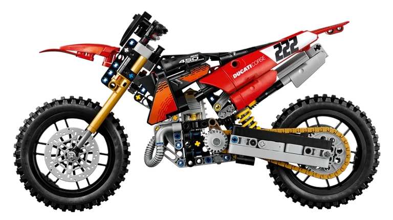 LEGO Technic Ducati Desmo450 MX Factory Motorcycle (42238) - Pre Order Expected 1st August