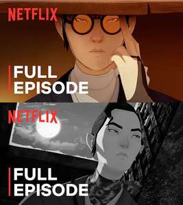 Netflix: Blue Eye Samurai - Episode 1 free on YouTube + black-&-white special edition of Ep 6