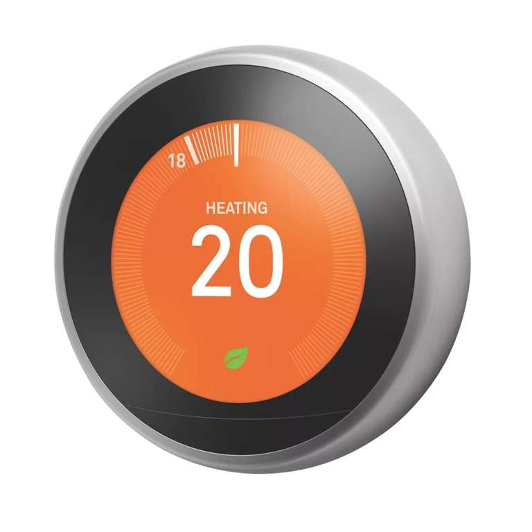 Google Nest 3rd Gen Thermostat -£109.10 w/ £7 Off Code + 10% First Order (Via App)