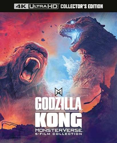 Godzilla x Kong Monsterverse 5-Film Collection [4K Ultra HD] Collector's Edition