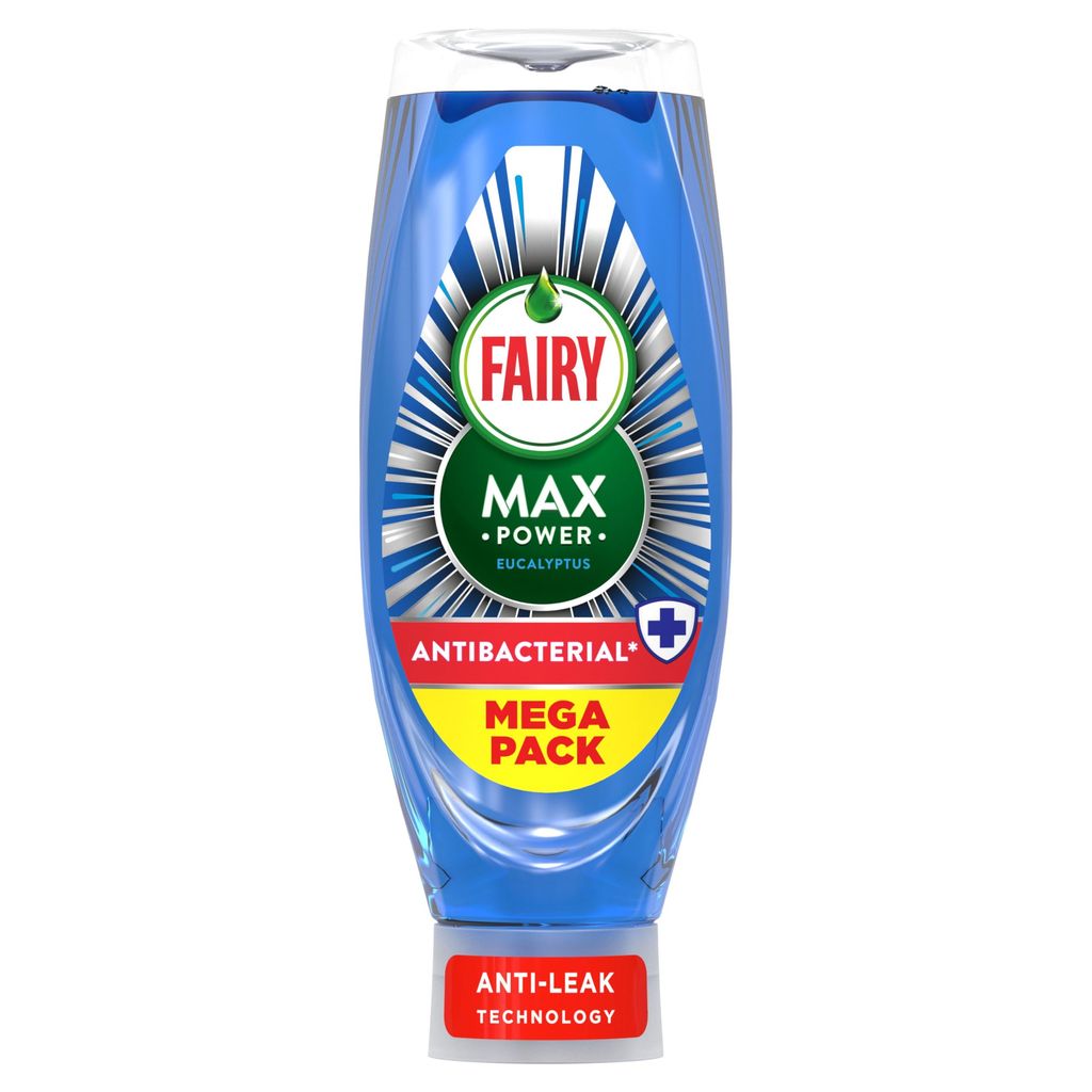 Fairy Max Power Washing Up Liquid Antibacterial 730ML (£10.11 for 4)