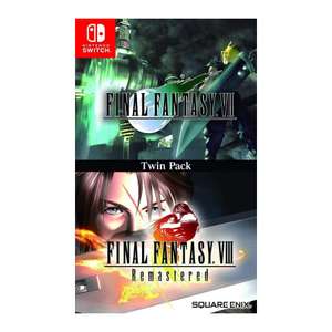 FINAL FANTASY VII And FINAL FANTASY VIII Remastered - Twin Pack (Switch) £18.95 @ The Game Collection