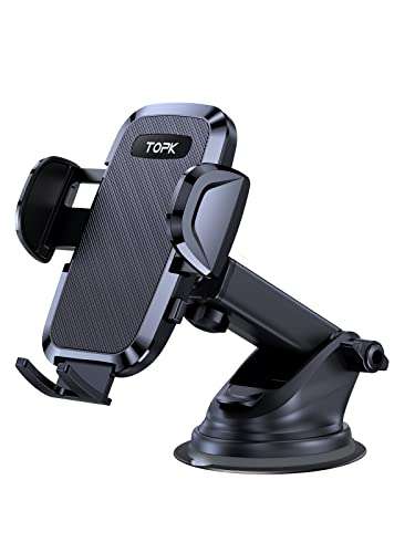 TOPK Mobile Phone Holder, 360° Rotatable - £7.99 (with voucher) Sold by TOPKDirect and fulfilled by Amazon
