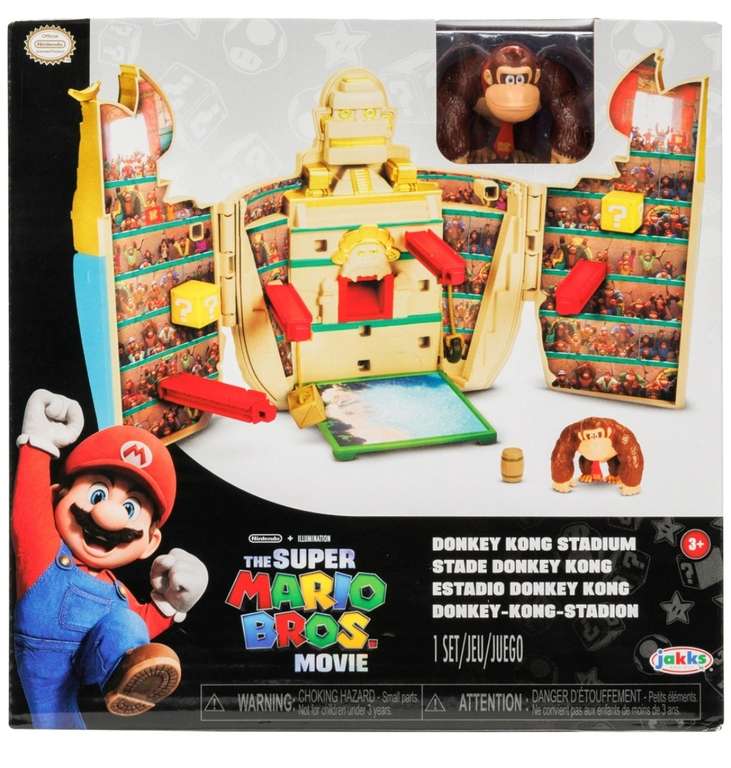 Nintendo The Super Mario Bros. Movie Donkey Kong Stadium Playset (Free Click & Collect)