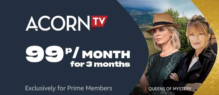 99p/month for 3 months on selected Amazon Prime Video channels (Prime subscription required) (including Lionsgate+, Shudder, MUBI) @ Amazon