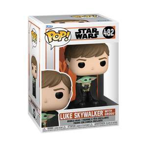 Luke Skywalker with Grogu Funko Pop Figure