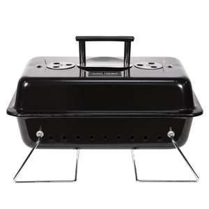 George Foreman Portable Charcoal BBQ, Go Anywhere Toolbox, Portable, Foldable Legs - £19.99 @ Amazon