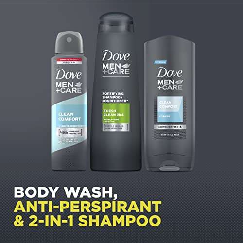 Dove Men+Care Daily Care Trio body wash, 2-in-1 shampoo & conditioner, Anti-perspirant & Charging Pad (Arrives after Christmas) £9 @ Amazon