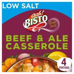 Bisto Seasoning mix - chilli, beef & ale, chicken casserole - 50p at ASDA