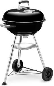 Weber Compact Kettle Charcoal BBQ - Black - 47cm - With code - UK Mainland
