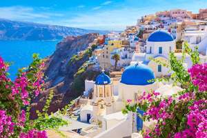 Direct Return Flights from Stansted to Santorini, Greece - April Dates (e.g. 21st to 28th)