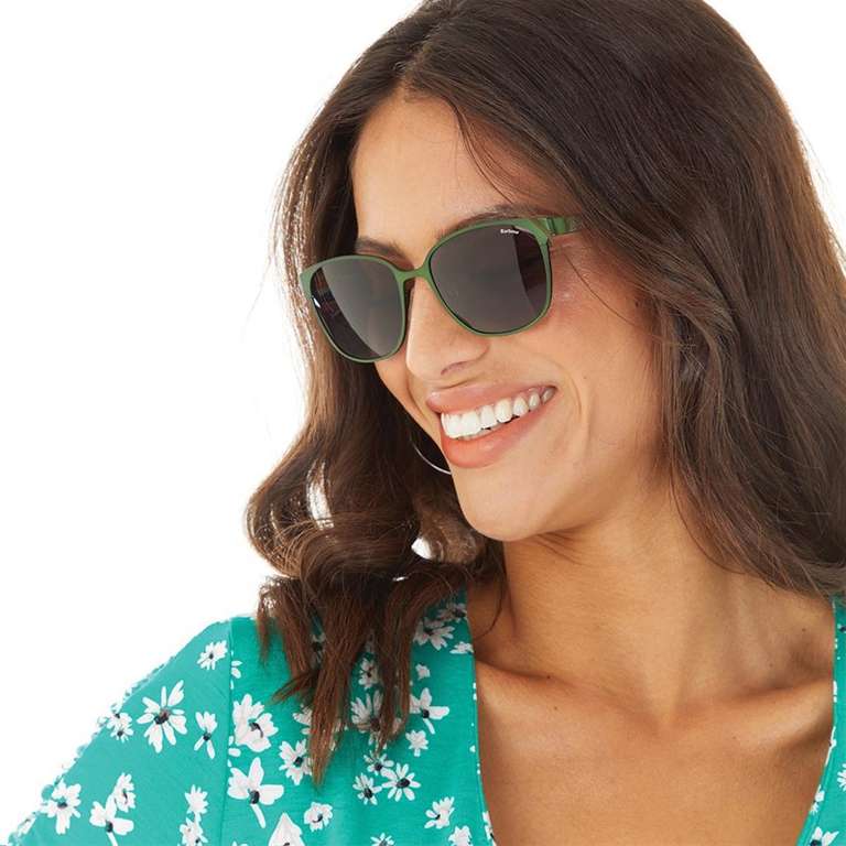 Barbour Womens Sunglasses Matte Green