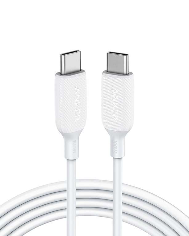 Anker USB C to USB C Charger Cable (6ft/1.8m), 100W USB 2.0 Type C Cable, Fast Charging - Sold by AnkerDirect UK / FBA