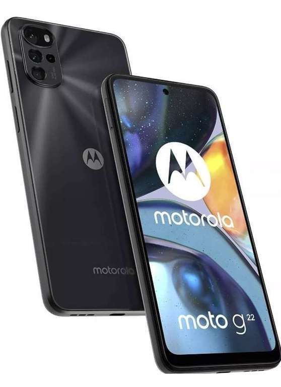 Motorola Moto G22 4G 6.5" Mobile Phone 64GB 4GB RAM Unlocked - £99 (PAYG) @ O2 Shop